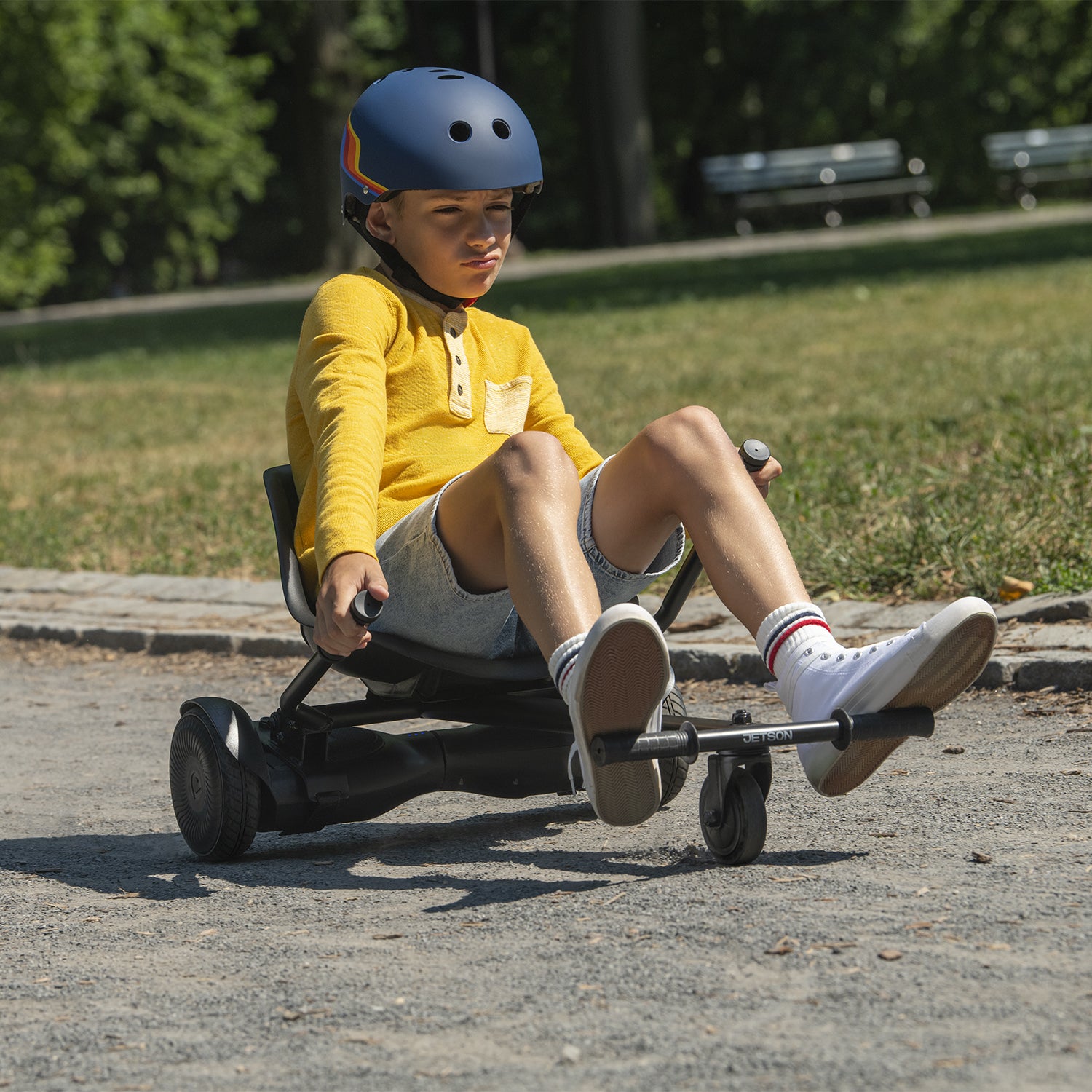 Jetson Rumble All-Terrain JetKart and hotsell Hoverboard Combo