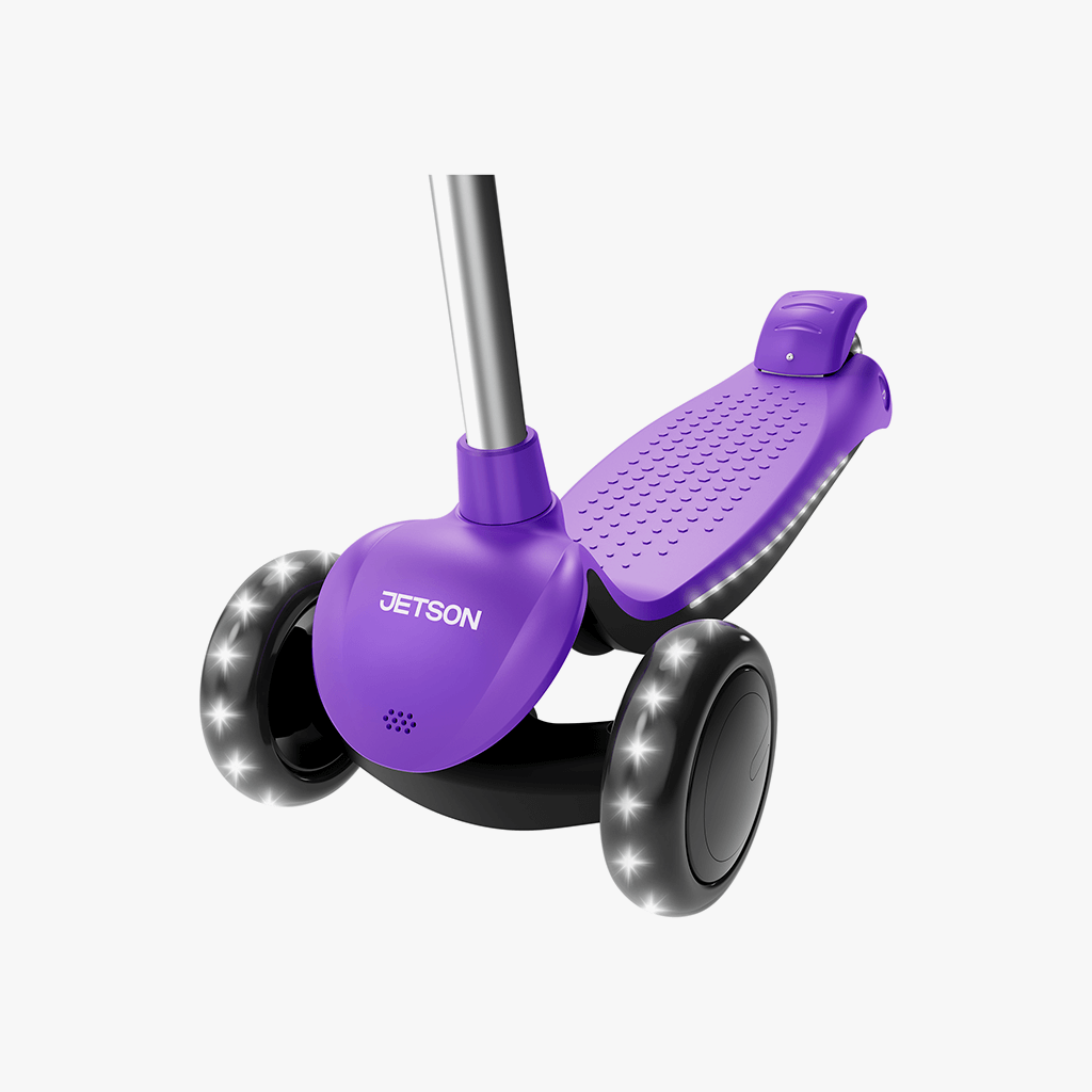 ◆ Happy Lucky  ③ Kids Scooter – Foldable Seat – LED Wheel Lights Illuminate