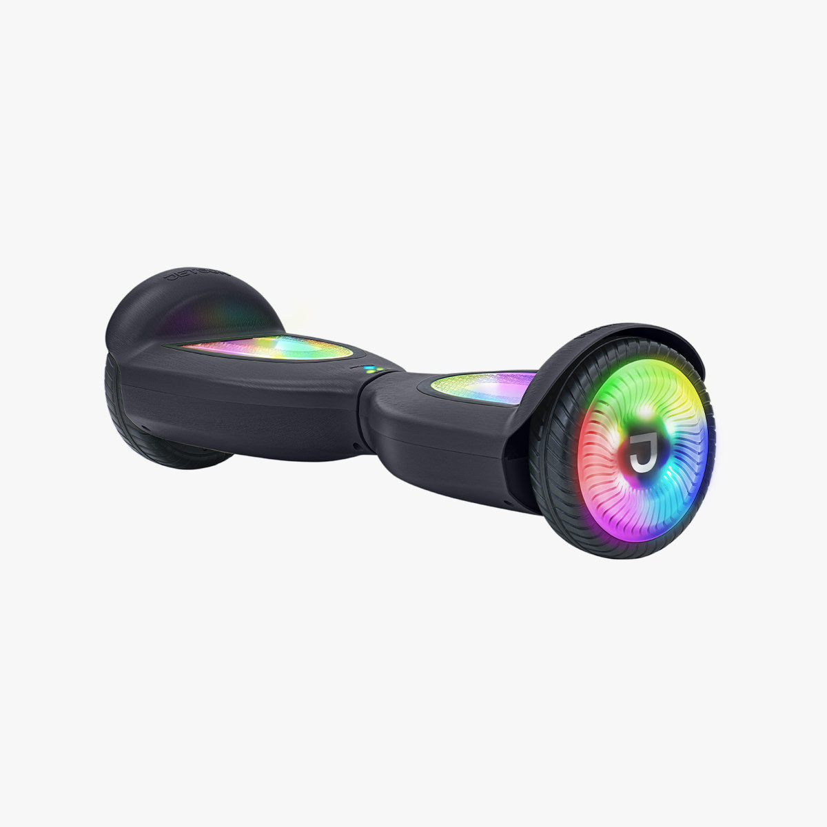 Black hoverboard 2025 with led lights