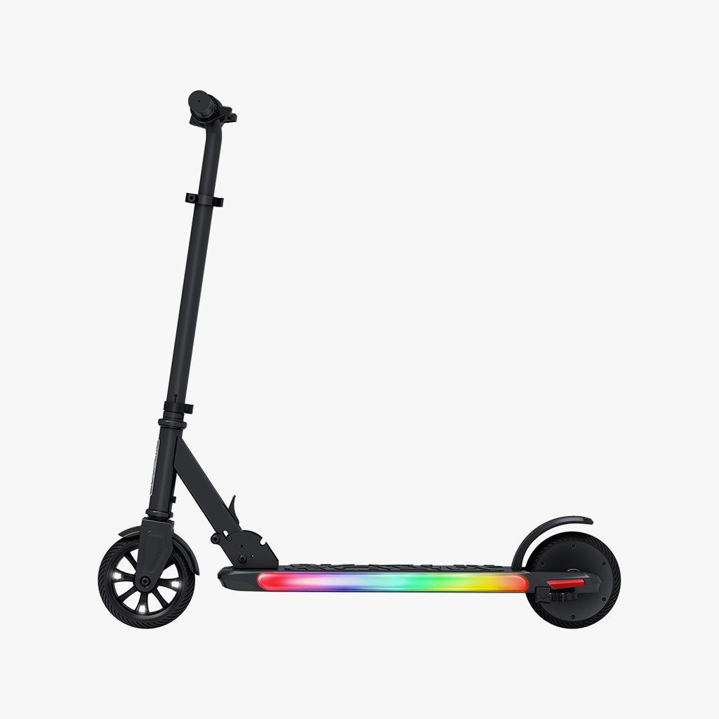 side view of e-scooter