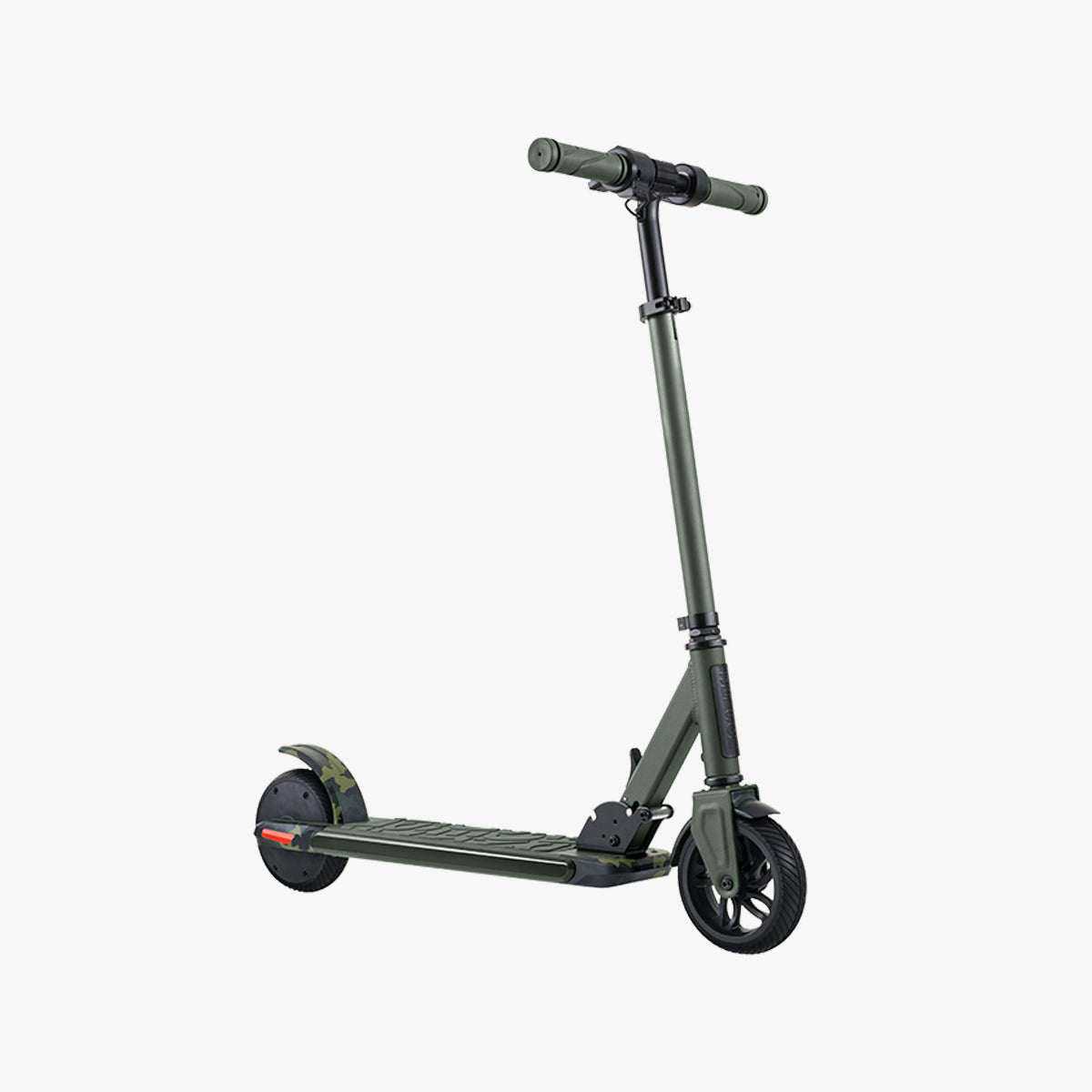 camo relay scooter facing diagonally