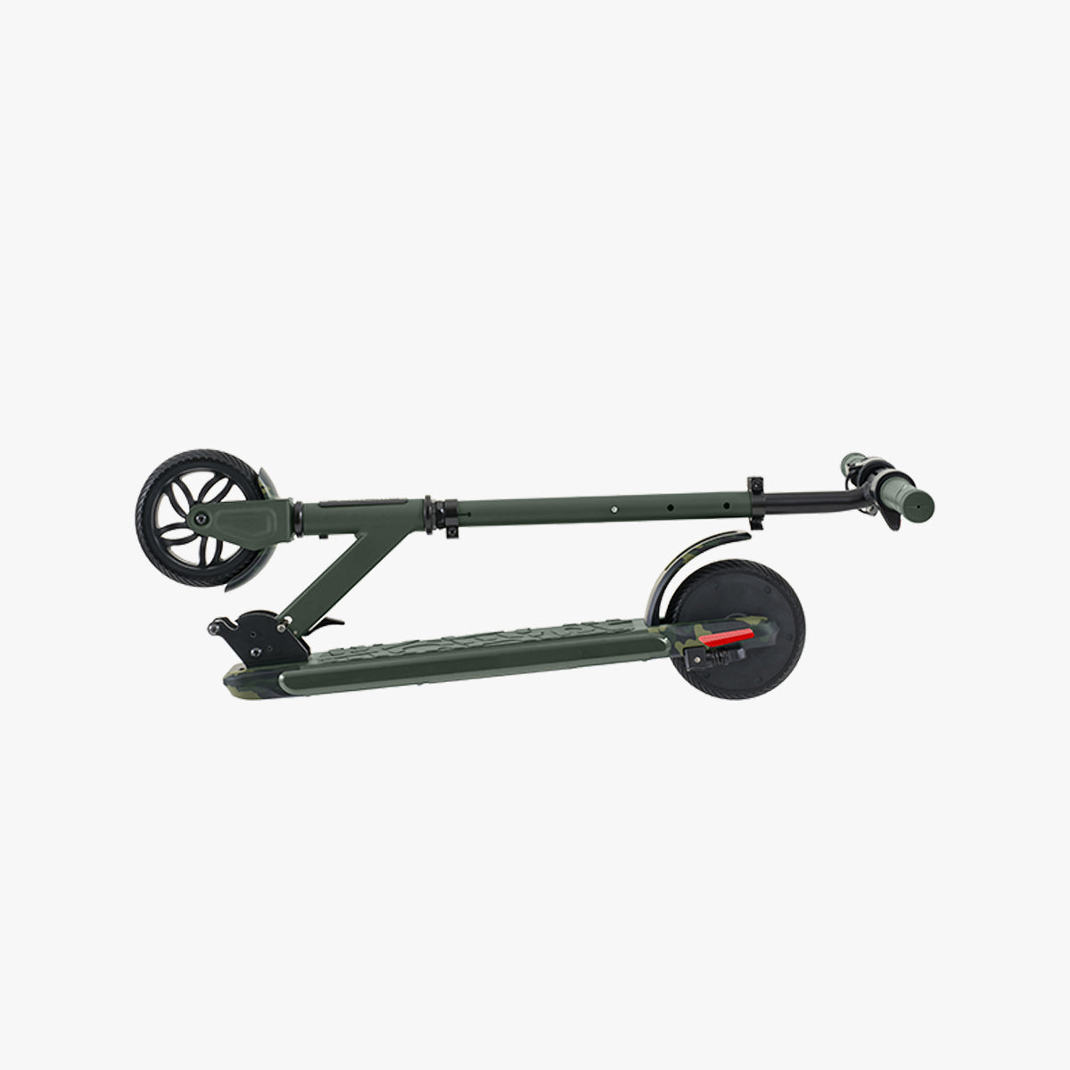camo relay scooter folded in half