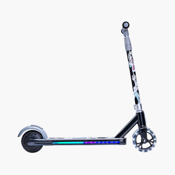 side view Villain electric scooter facing to the right