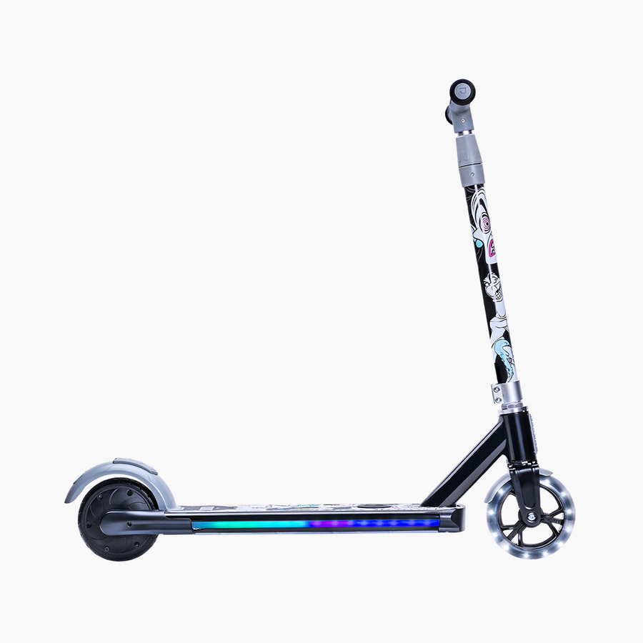 side view Villain electric scooter facing to the left
