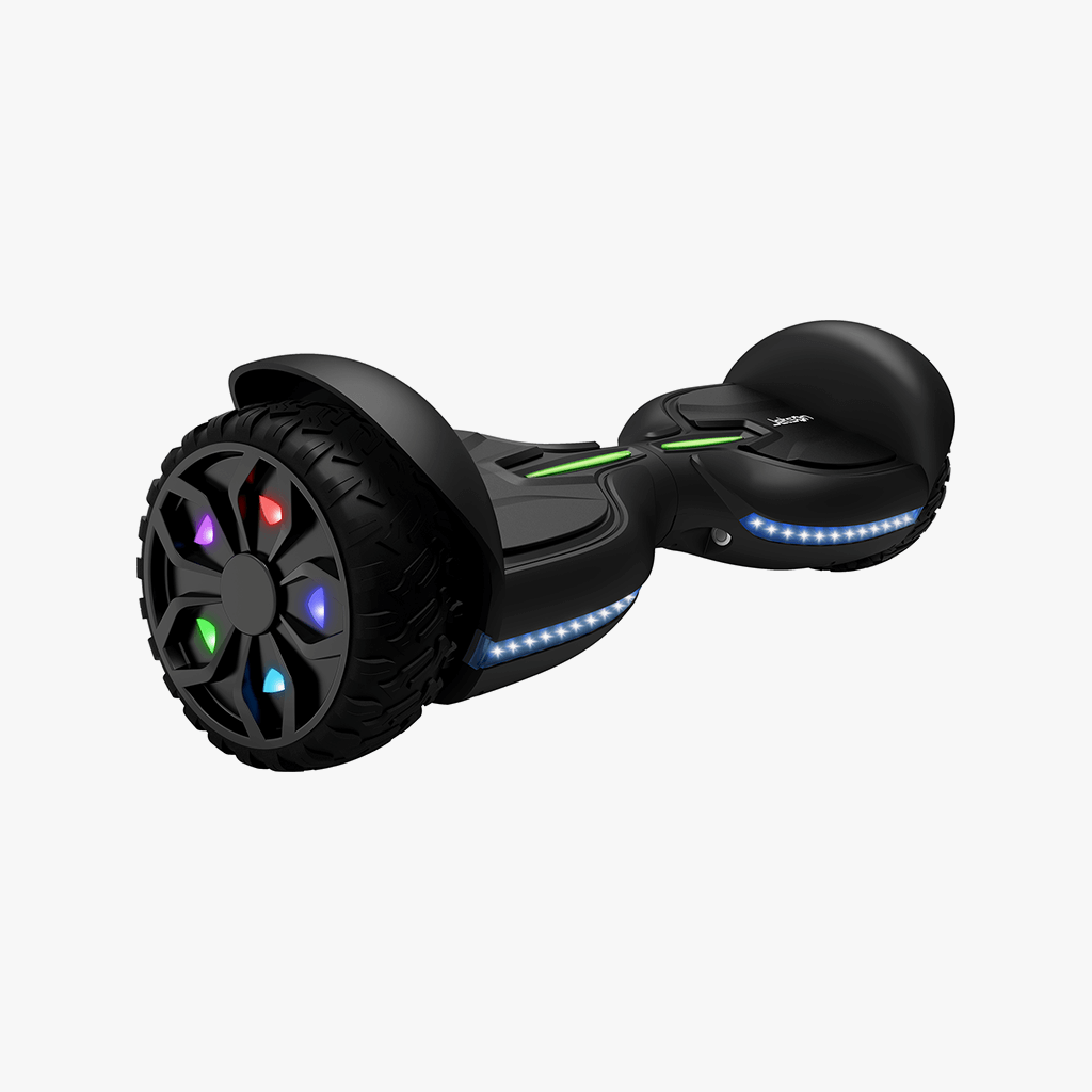 HOVER BOARD「期間限定」 H8 LED Silver all terrain Hoverboard 8.5